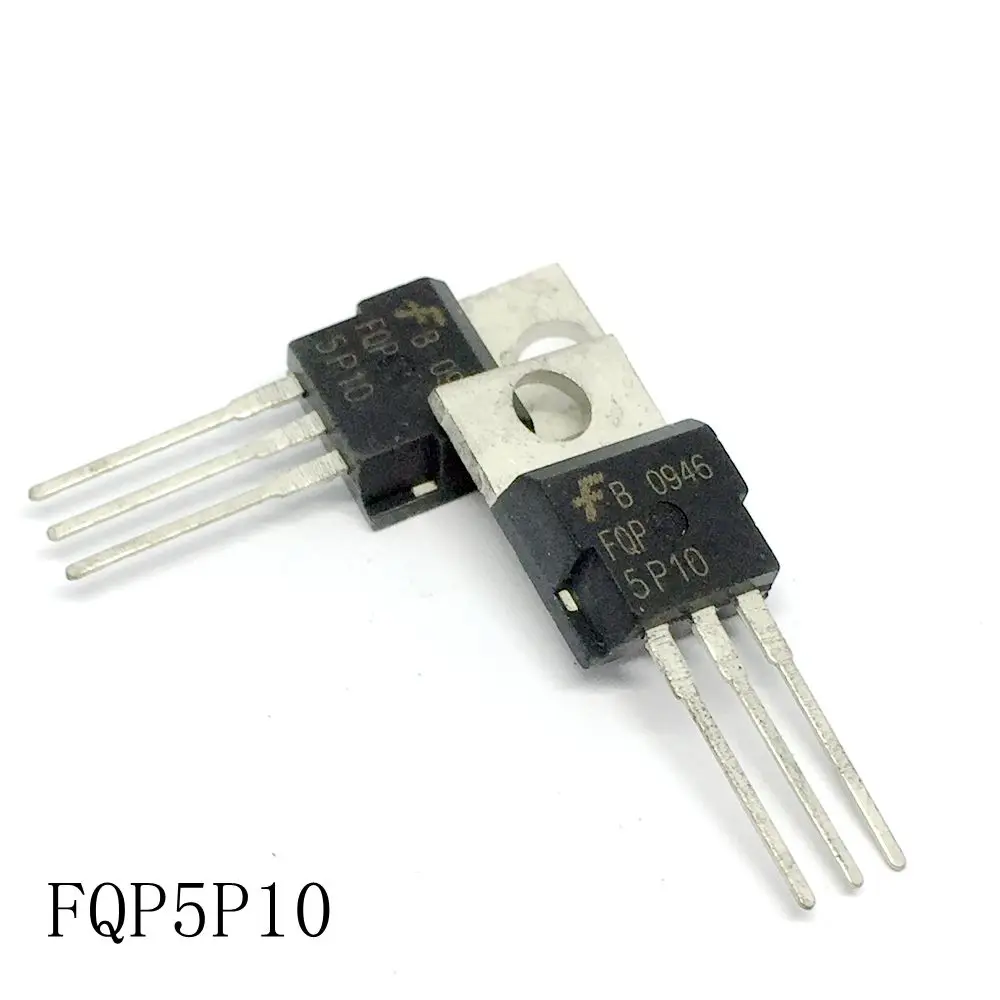 MOS FQP5P10 TO-220 5A/100V 10 шт./лот Новинка