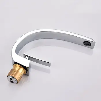 

1pc New Bath Basin Faucet Brass Chrome Faucet Brush Nickel Sink Mixer Tap Vanity Hot Cold Water Bathroom Faucets