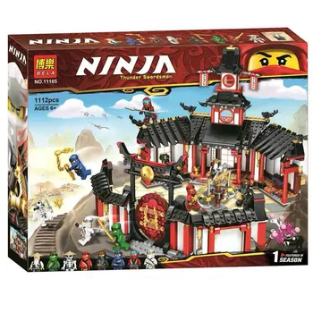 

Ninjagoed Leping Ninjago Monastery of Spinjitzu Building Blocks Kit Bricks Classic Movie Ninja Model Kids Toys for Children70670