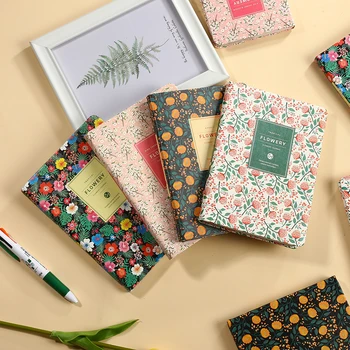 

A5/A6 Cute Floral Flower PU Leather Schedule Book Diary Weekly Planner Notebook School Office Supplies Kawaii Stationery Gift