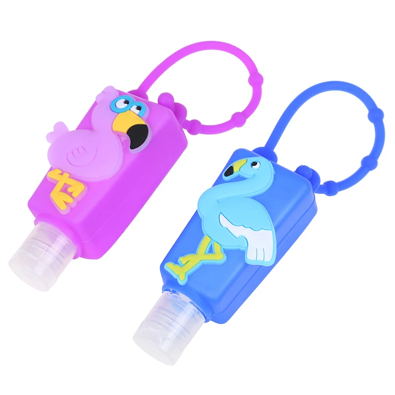 1pcs randomly Силиконовый миниатюрный антисептик для рук одноразовый не чистый съемный чехол портативный безопасный гель для путешествий - Цвет: 1pcs randomly