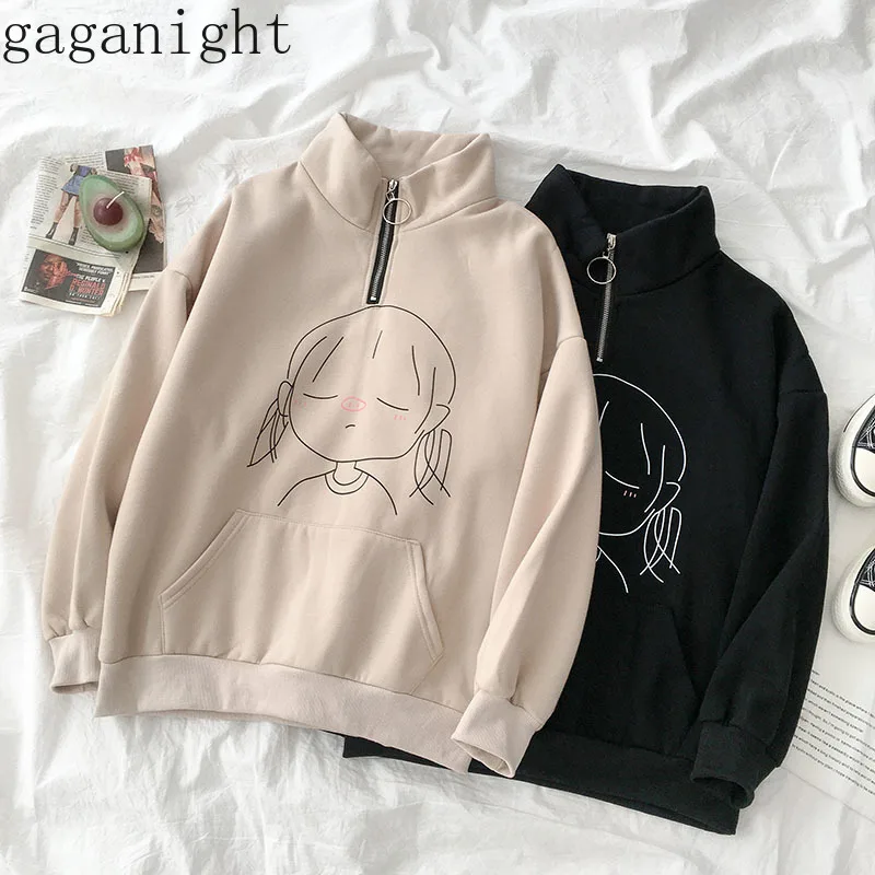 Gaganight/толстовки для девочек с героями мультфильмов; толстовки для ...