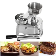 Best Price GZZT Hamburger Patty Maker Stainless Steel Burger Patty Press Maker Set Hamburger Patty Maker
