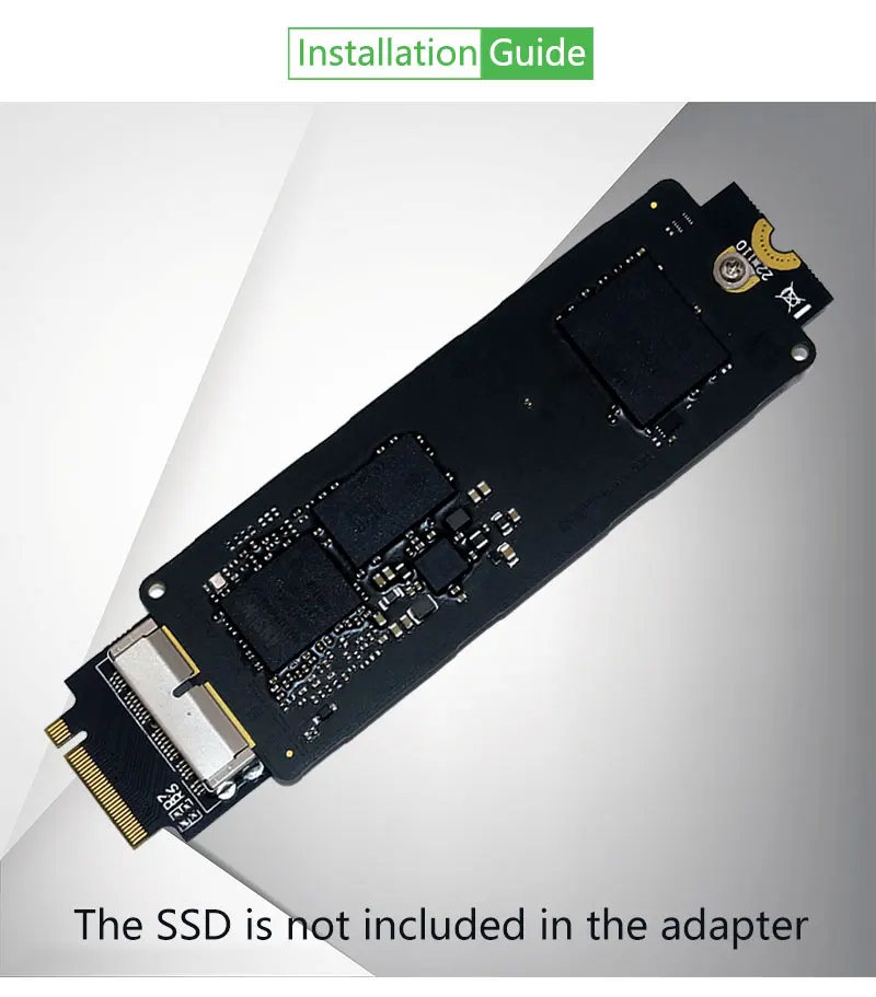 M.2 адаптер PCIe SSD на M.2 ключ M адаптер карты для 2013 MacBook Air Pro retina M.2 SSD конвертер на NGFF M2