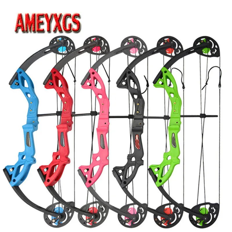 

1set 15-29lbs Archery Compound Bow Set With Quiver Youth Bow And Arrow Shooting Practice Game Bow Set Outdoor Sports Accessories