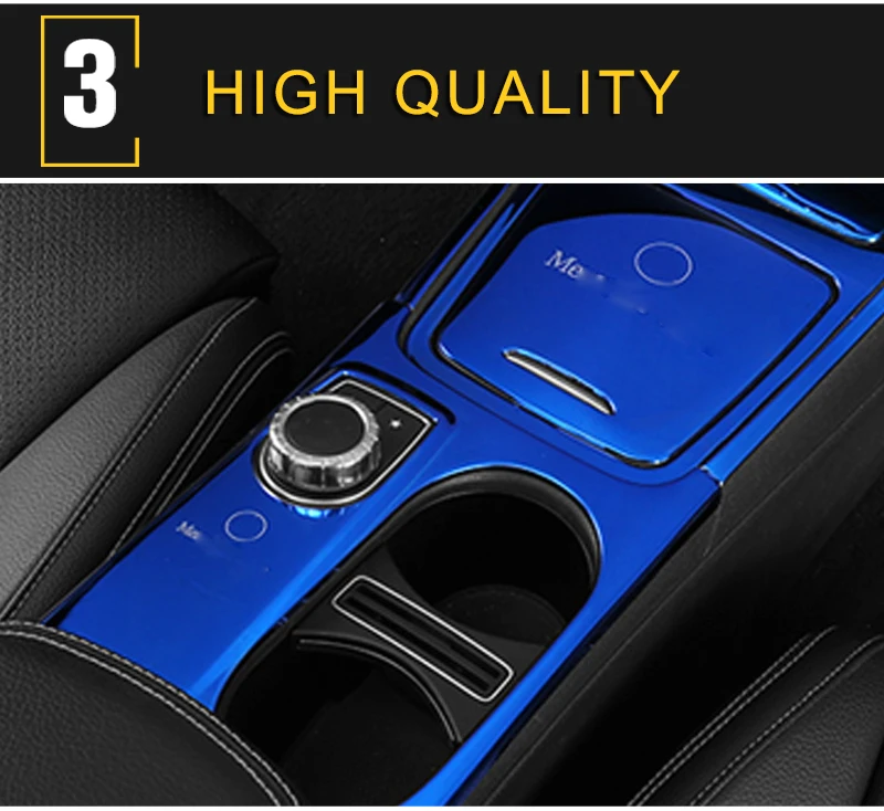 Для Mercedes Benz A Class GLA CLA W176 Авто подстаканник рамка накладка наклейка аксессуары