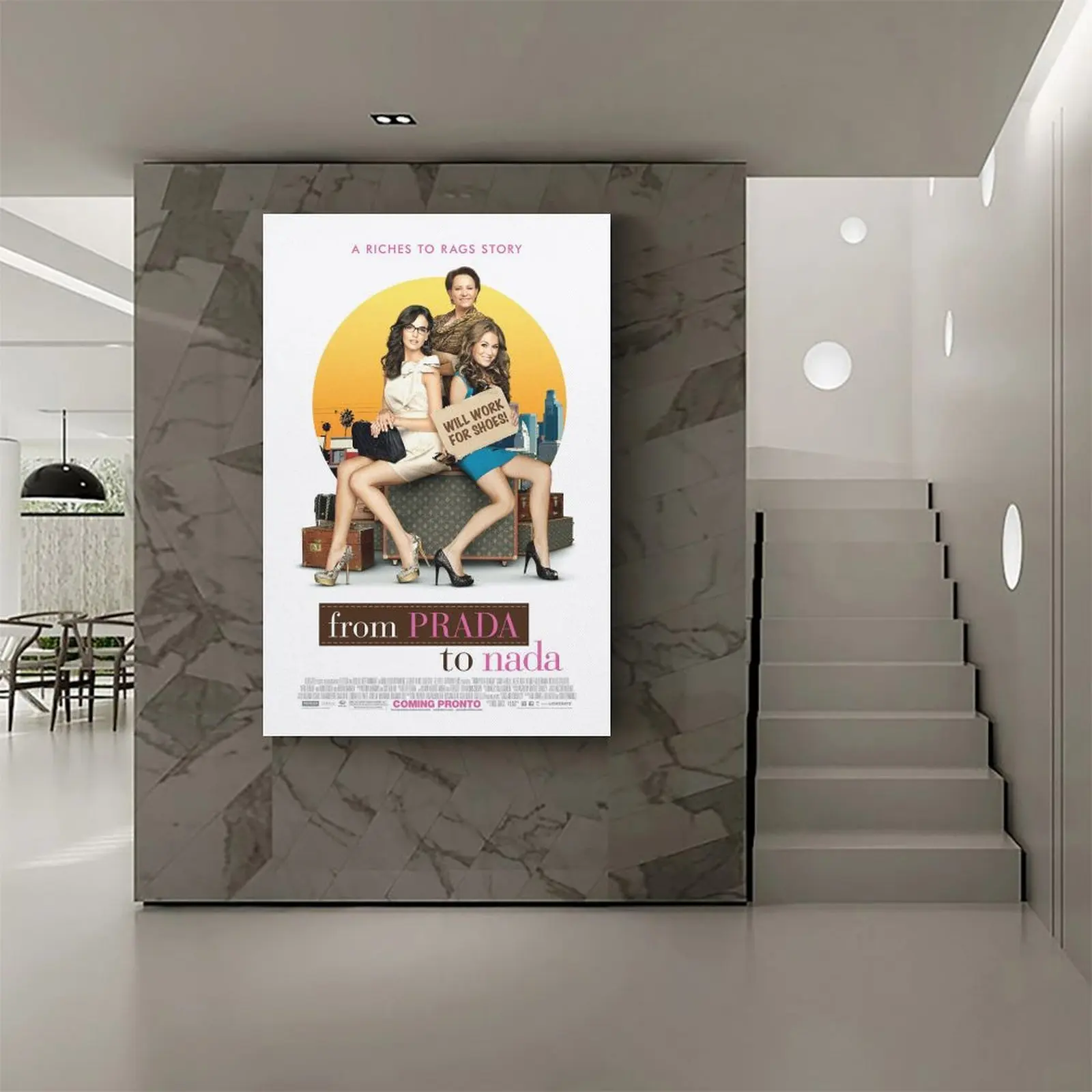 Affiche d'art en toile de Prada à Nada, série TV d'action, affiche d'art  mural, affiches de décoration de chambre à coucher de famille moderne |  AliExpress