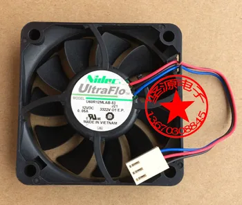 

New authentic Nidec U60R12MLAB-53 6CM 6015 12V 0.05A silent cooling fan