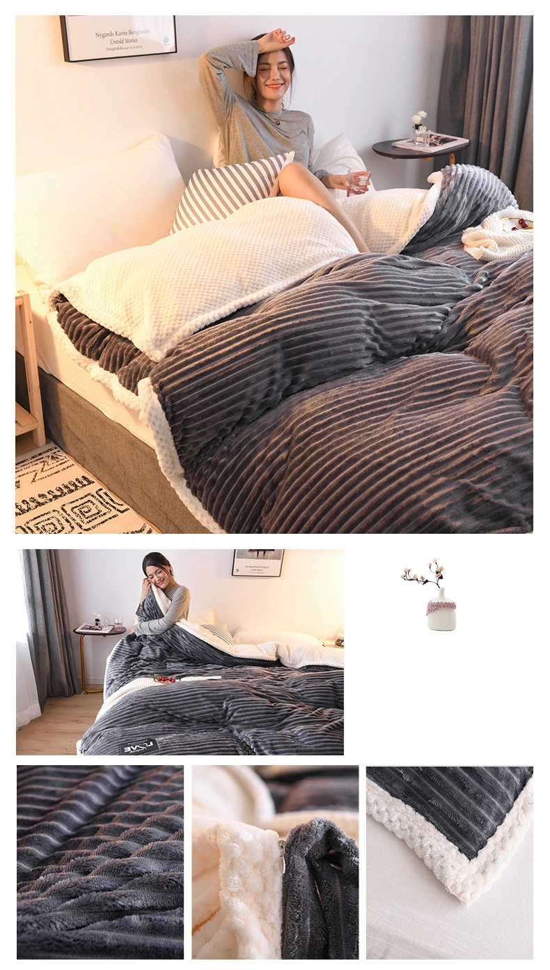 Роскошные одеяла+ пододеяльник, зимнее одеяло, волшебное бархатное пуховое одеяло, вставка, теплое белое одеяло, большой размер, одиночное двойное одеяло