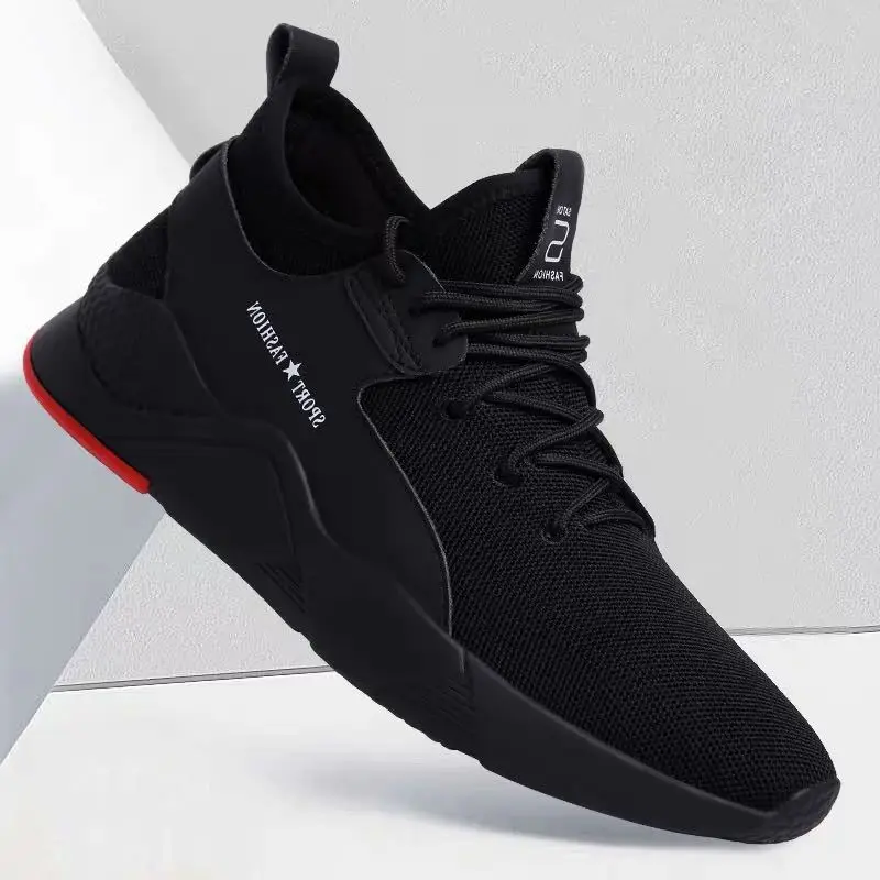 

2019 Men Casual Shoes Running Air Shoes Men Cushion Comfortable Breathable Lace-Up Outdoor Stability Jogging Sneaker Size 39-44