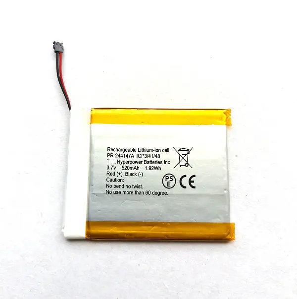 Westrock New Original PR244147A Battery 520mAh 3.7V