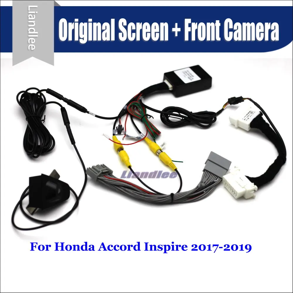 

For Honda Accord Inspire 2017 2018 2019 Car Front View camera Parking System CANBUS Original Screen AUTO Rear CAM