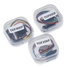 VL6180 VL53L0 VL53L1 Time-of-Flight (ToF) Laser Ranging Built-in MCU Algorithm TOF050F TOF200F TOF400F 50CM/2M/4M MODBUS/IIC I2C
