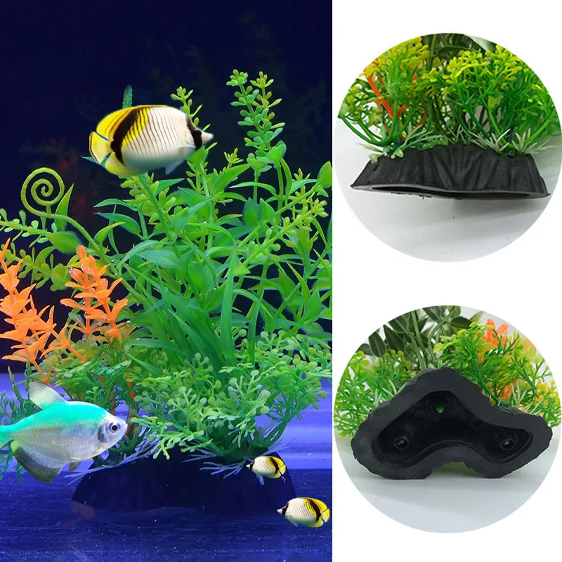 14cm Simulation Artificial Plants Aquarium Decor Water Weeds Ornament