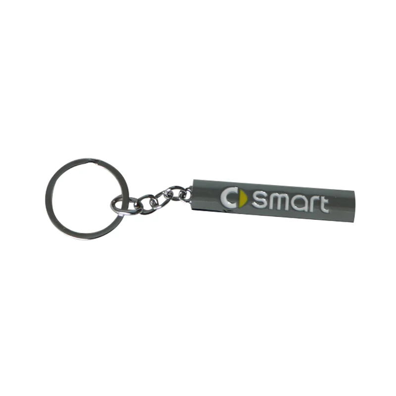 Автомобильный брелок для ключей Автомобильный ключ цепи Smart Fortwo ForFour авто Брелок Украшение Стилизация автомобиля для Mercedes Smart 450 451 453 - Название цвета: LOGO key ring