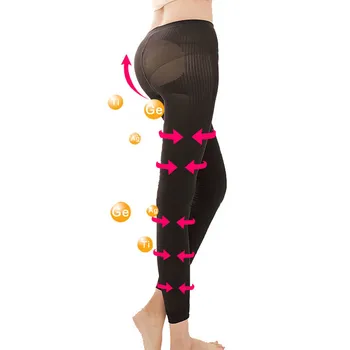 

M/L Women Sculpting Sleep Leg Shaper Legging Body Shaper Slimming Pants Health Care NShopping