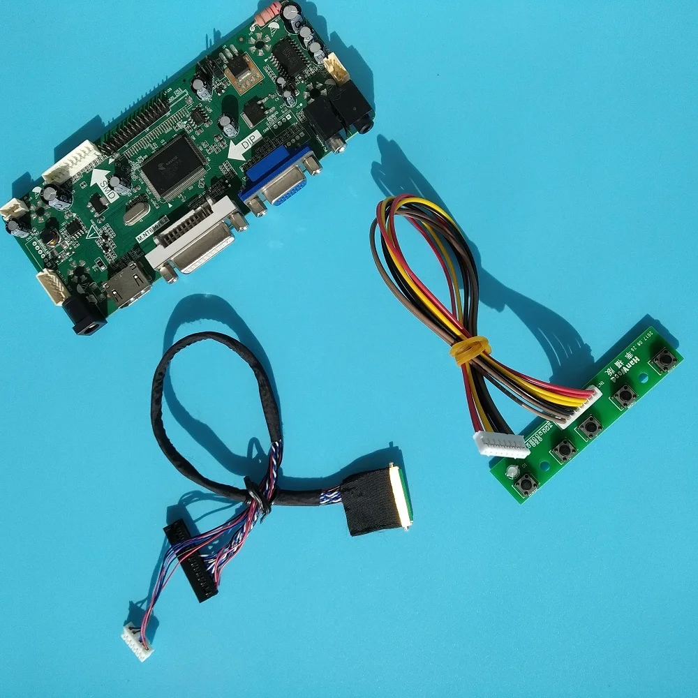 Комплект для LP156WF1-TLC2 HDMI VGA DVI панель 1920X1080 плата контроллера светодиодный ЖК-экран монитор аудио карта DIY 40pin LVDS15.6"