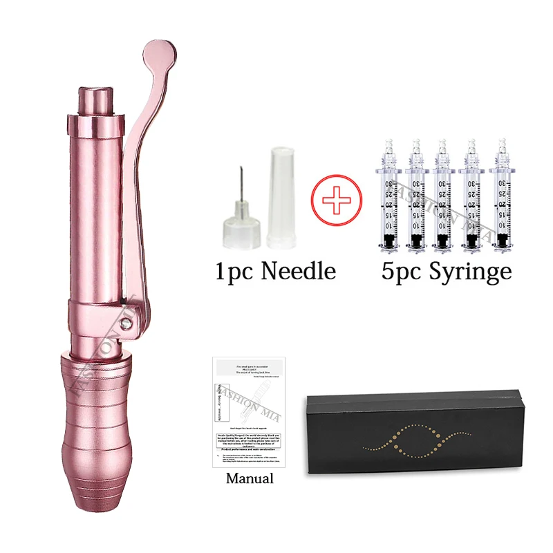 0.3 pink pen kit 2 Мезотерапия гиалурон ручка Розовый 0,3 мл Неинвазивная микро Гиалуроновая кислота инъекции пистолет против старения удаления морщин гиалуроновая ацидо - Номер модели: 0.3 pink pen kit 2