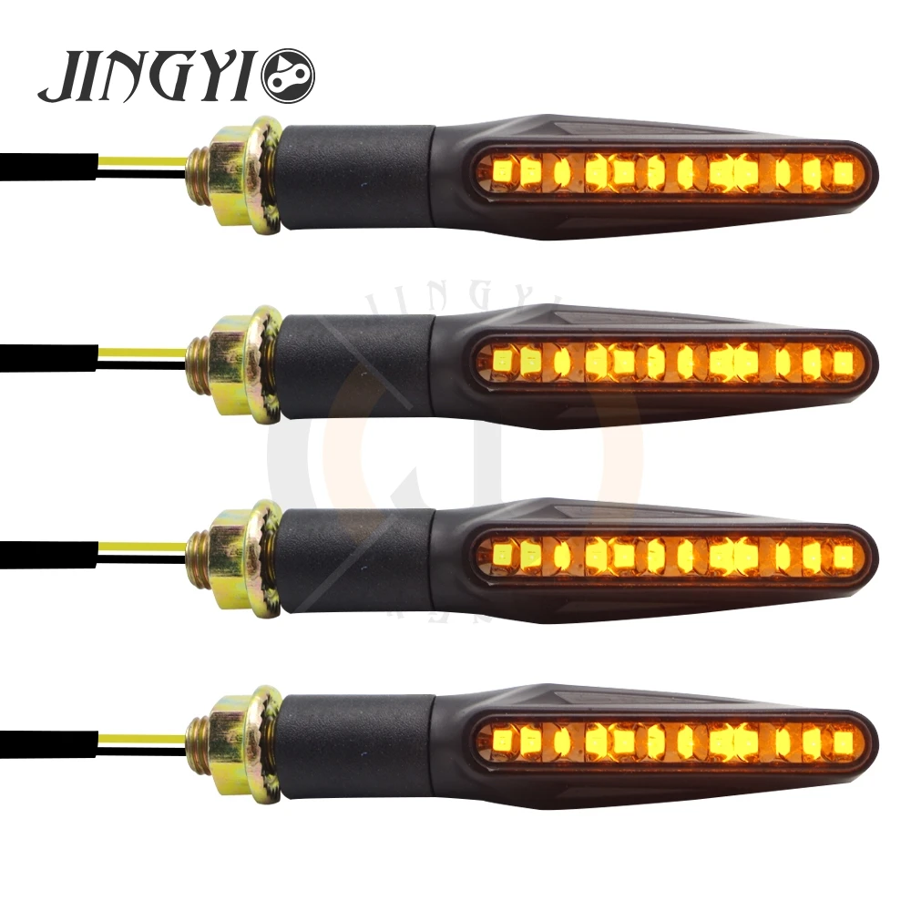 HUA-4PCS Мото индикатор, мотоциклетная Поворотная сигнальная лампа, задняя светодиодная лампа для Tdm 900 Honda Vtx 1300 Triumph speed Triple Honda# ED124 - Цвет: HUA-4PCS