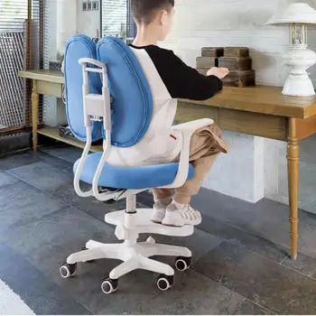 

Minimalist Modern Children's learning chair correction sitting student can lift adjustable writing desk desk chair study chair