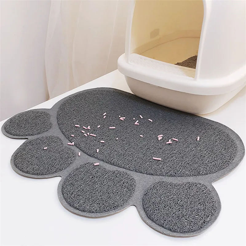 

Waterproof Pet Cat Litter Mat PVC Cat Litter Mat Dog Food Mats Feeding Placemat Non-slip Floor Pads Products Cats Accessories