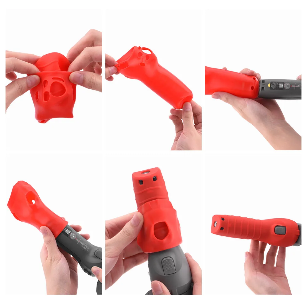 Прочный защитный чехол для DJI Osmo Mobile 3 силиконовый чехол с ручкой против царапин защитный чехол для камеры аксессуары
