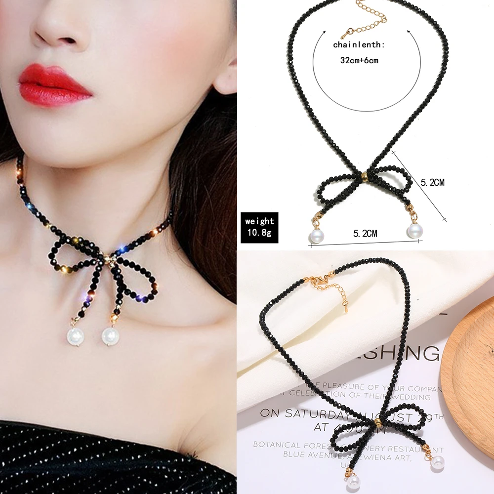 Модное ожерелье s& Кулоны Collier Femme винтажное ожерелье из искусственного жемчуга женские шикарные ювелирные изделия с чокерами Bijoux Collier