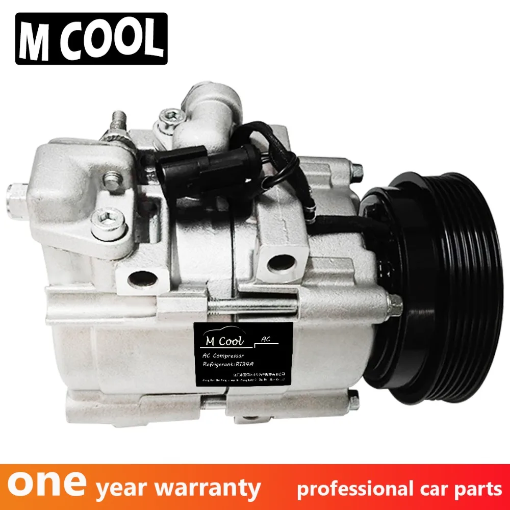 Для нового авто AC компрессора hyundai Santa Fe 2.7L двигатель 2001-2006 F500AJWCA03 9770126200 9770126300 977012E200 9770138170