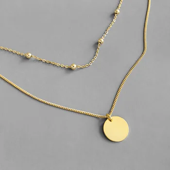 

2019 Collares Kolye Xt169 Choker Bead Between Brand Double Clavicle Necklace Chain Female Ornament Act The Role Of Students