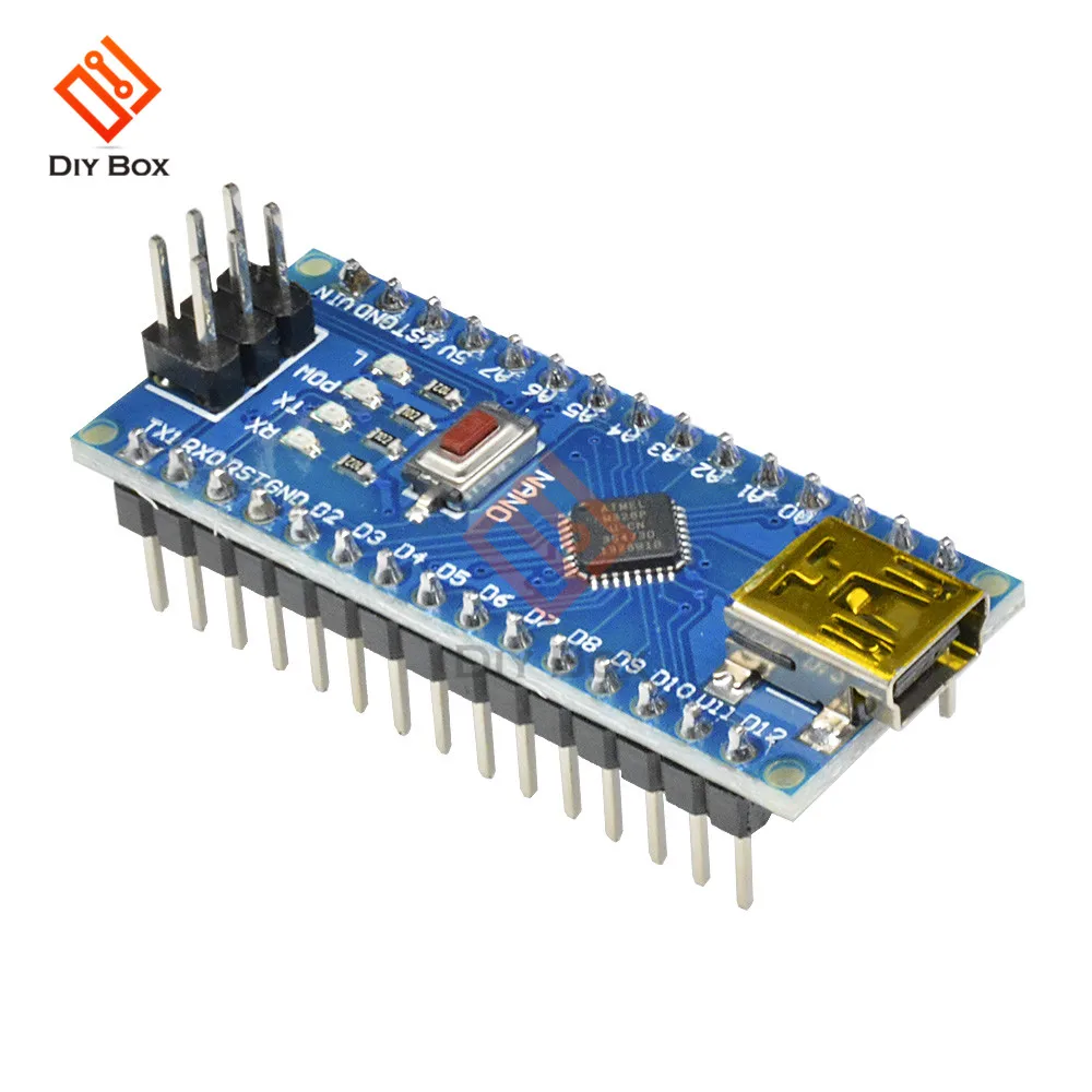 5 шт. CH340 G CH340G NANO V3.0 3 0 Atmega328 ATmega328P чип модуль для Arduino в 16 м плата драйвера