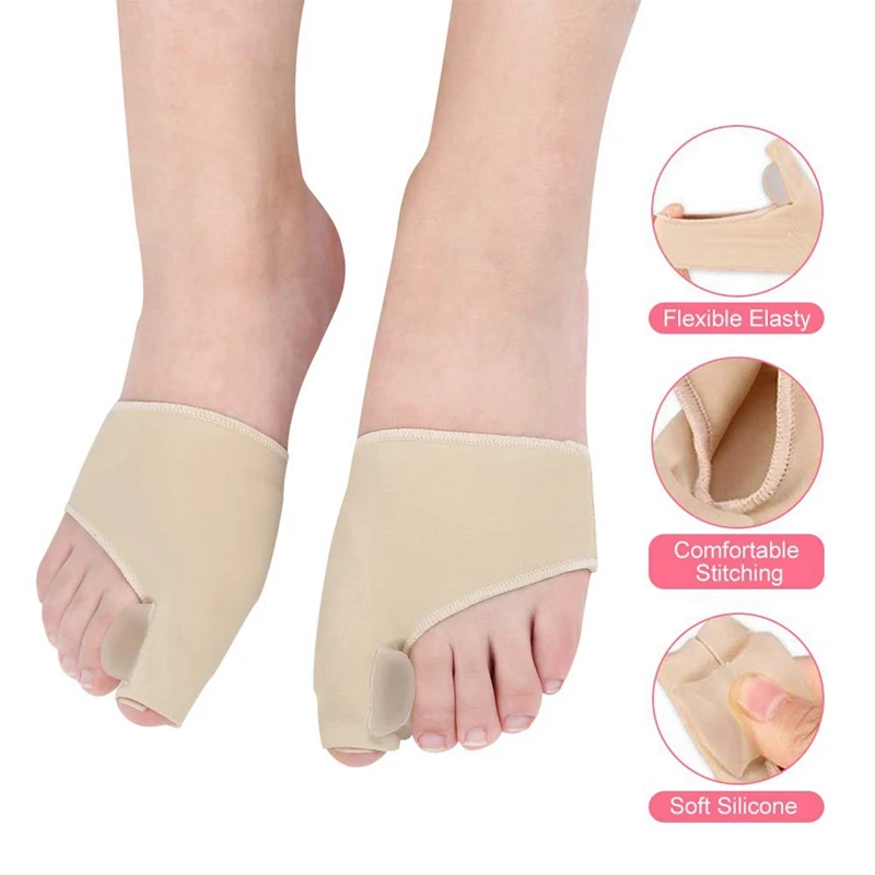 

Hallux Valgus Orthosis Big Toe Support Liners Bunion Silicone Orthopedics Brace Correction Separator High Heel Foot Bone Pain