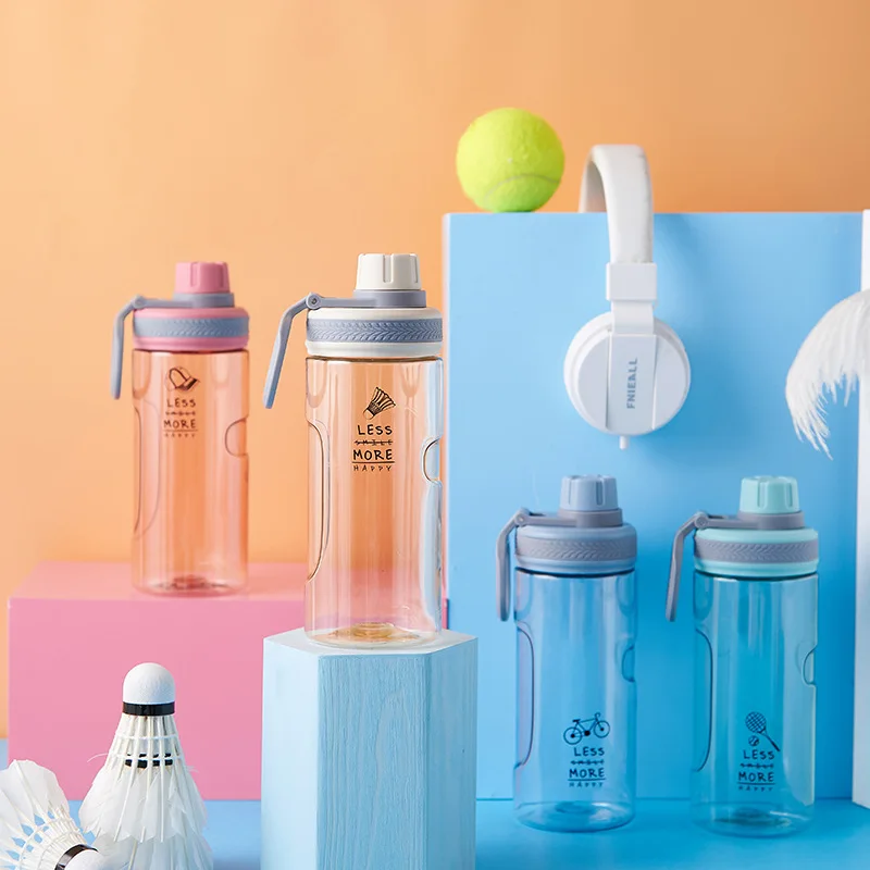 Наборы для записи рук Спортивная бутылка 500ml650ml для спорта на открытом воздухе стеклянная пластиковая бутылка для воды