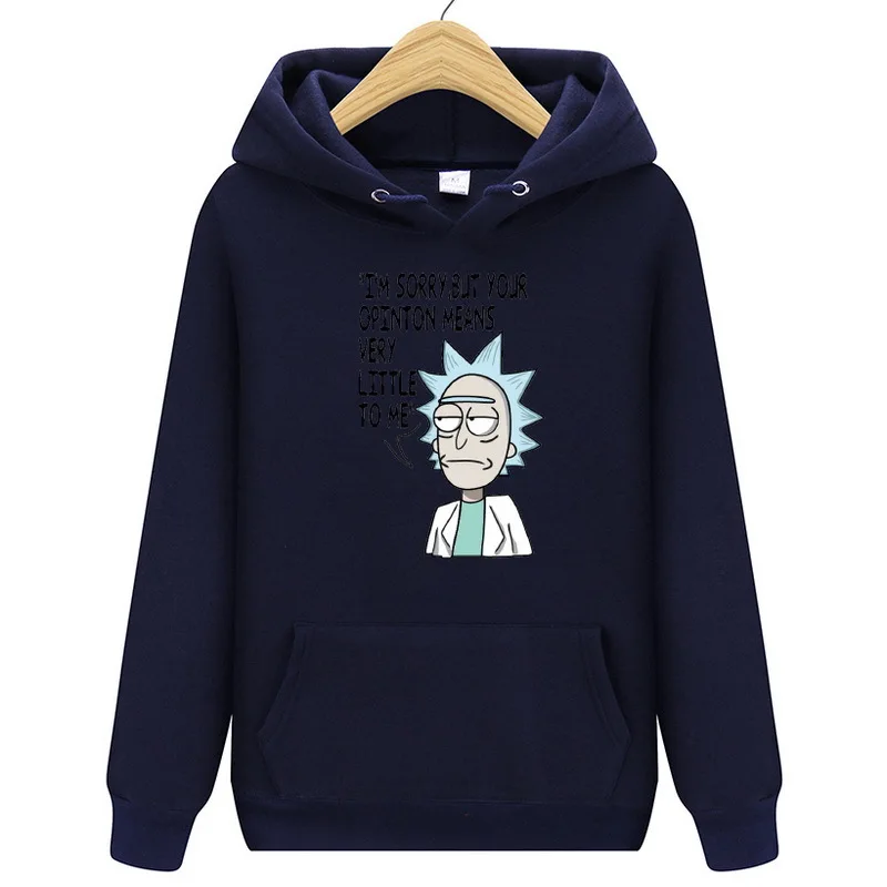 Navy Blue Забавный принт с героями мультфильмов, Женская толстовка с капюшоном, толстовки, осень, толстовки с карманами, женская мода, повседневная женская толстовка, пуловеры - Цвет: Navy Blue