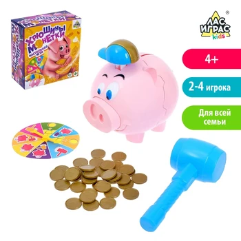 

Board game for luck "Pig Coins"