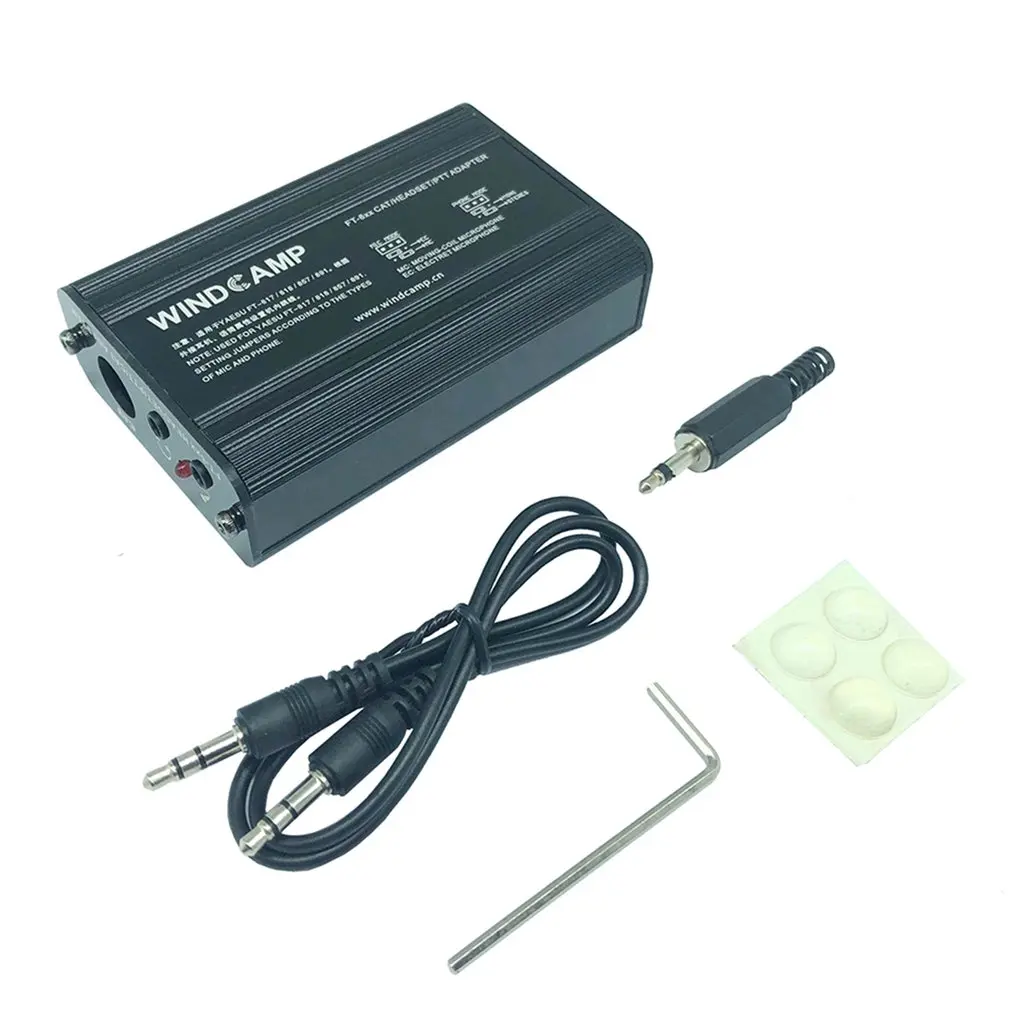 FT-818ND FT-857 FT-891 PTT/наушники/микрофон/кошка адаптер с линиями записи прочный |