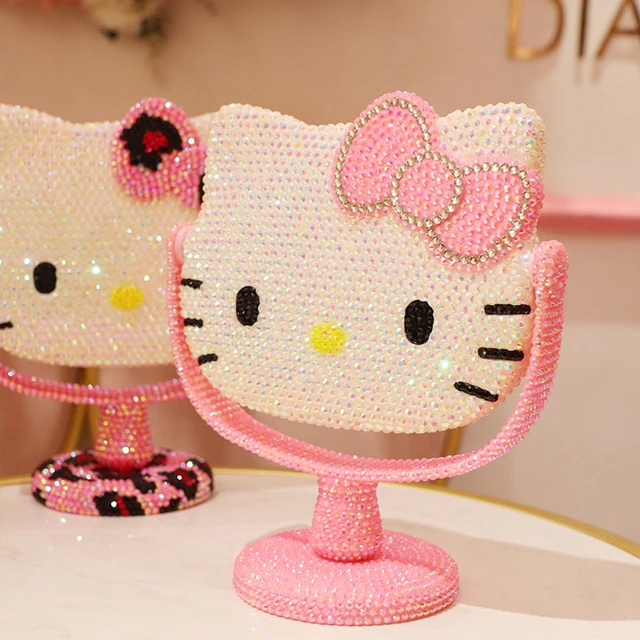 Sanrio Hello Kitty Spiegel Kam Cartoon Melodie Vouwen Spiegel Dual  Luchtkussen Kam Make-Up Spiegel Dragen