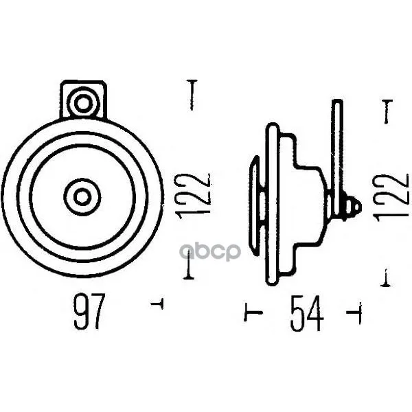 Сигнал 3al002952-917 HELLA арт. 3AL002952-917