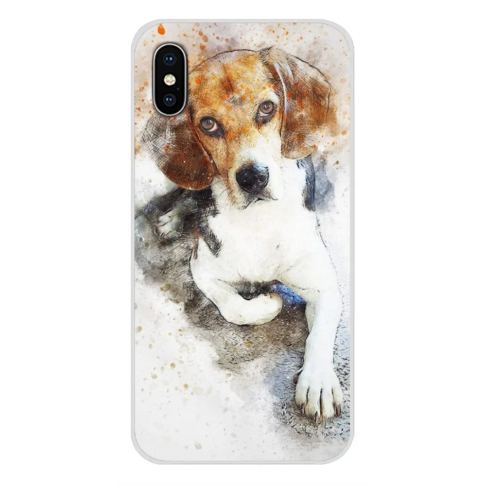 Beagle Dog Accessories Phone Cases Covers For Samsung Galaxy S3 S4 S5 Mini S6 S7 Edge S8 S9 S10 Lite Plus Note 4 5 8 9