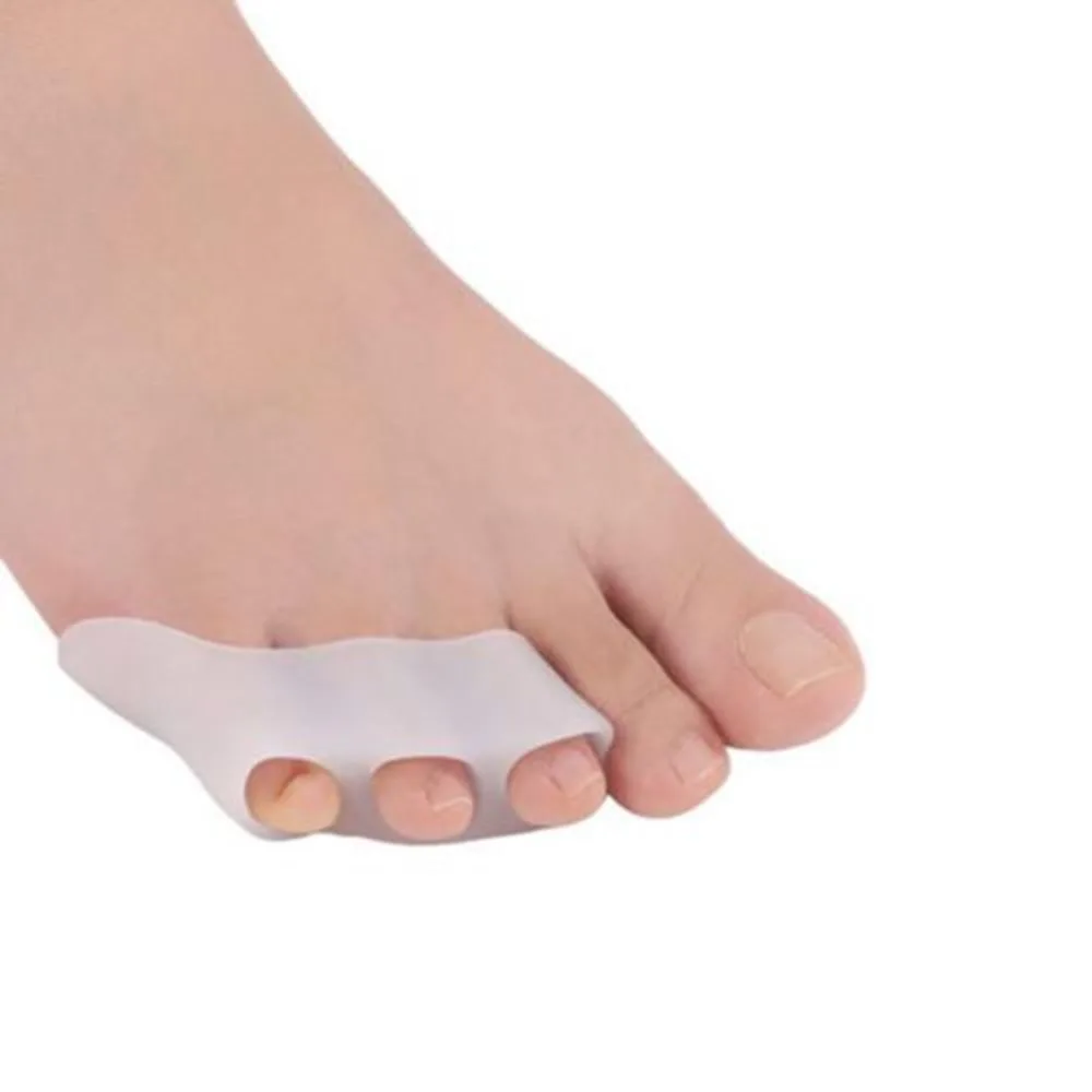 1 пара Силиконовый гель при деформации стопы Корректор разделительная лапка Уход устройство для педикюра Bunion Настройщик Ортопедия большого пальца косточки на ноге