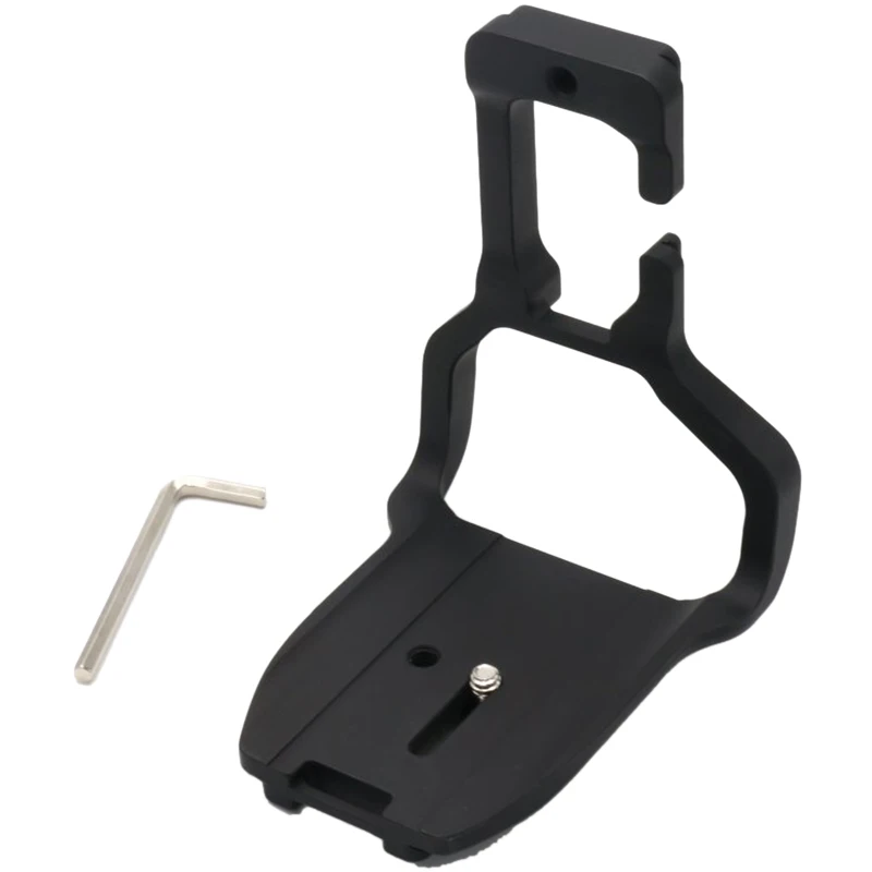 

FFYY-Metal L-Shaped Vertical Shoot Quick Release Plate/Camera Bracket Holder Grip for Canon 6D Dslr Camera