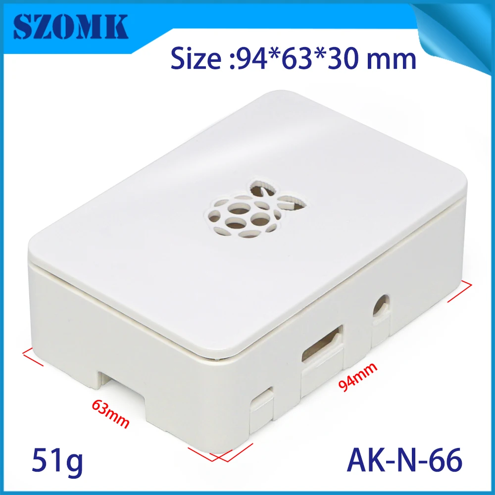 1 piece 94*63*30mm szomk new design Raspberry Pi 3b plastic enclosure electronics box instrument housing | Обустройство дома