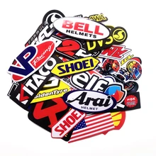 40pcs/set Cartoon Stickers Motorcycle Decals for Motorcycle Helmet Laptop Suitcase Skateboards
