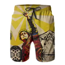 Aliexpress - Causal Breathable Quick Dry Humor Graphic R355 Casual CCCP Soviet Union The Communist Party (1) Male Shorts