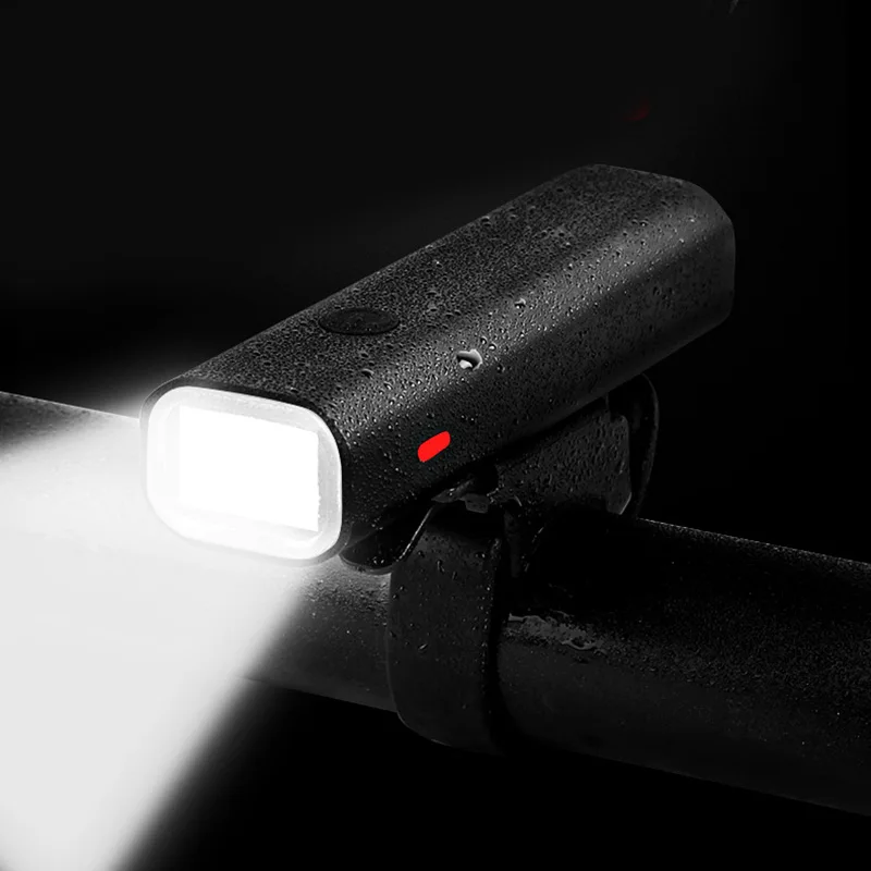 Передняя фара для велосипеда USB зарядка из алюминиевого сплава 3 режима 2500mA 400 люмен Предупреждение безопасности передний свет горный велосипед Открытый Велоспорт