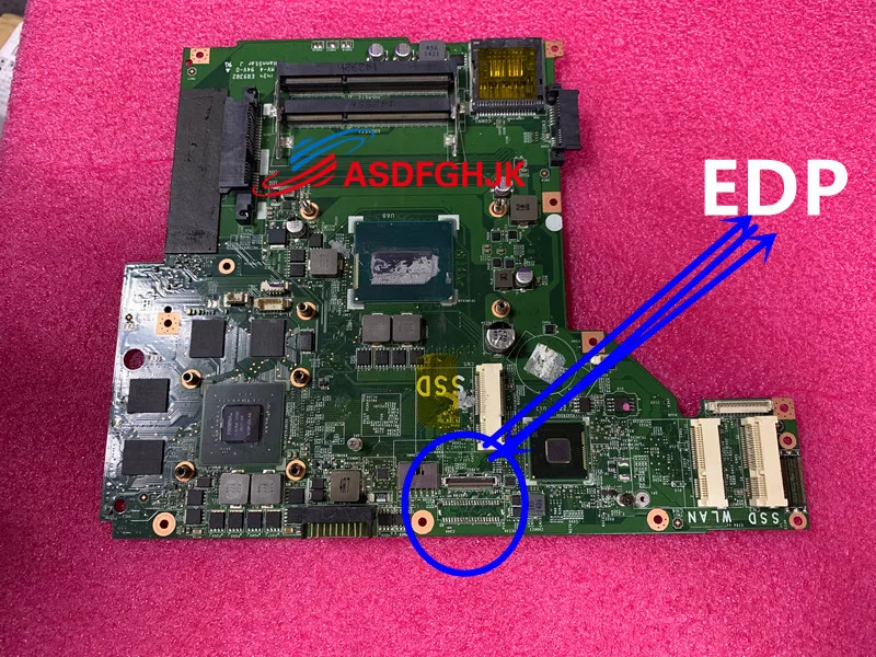 MS-16GF VER 1 для материнской платы ноутбука MSI GE60 с процессором I5 I7 и графическим GTX860M