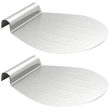 

2PCS Fan-Shaped Pizza Shovel Burger Shovel Cake Shovel Kitchenware Baking Tools
