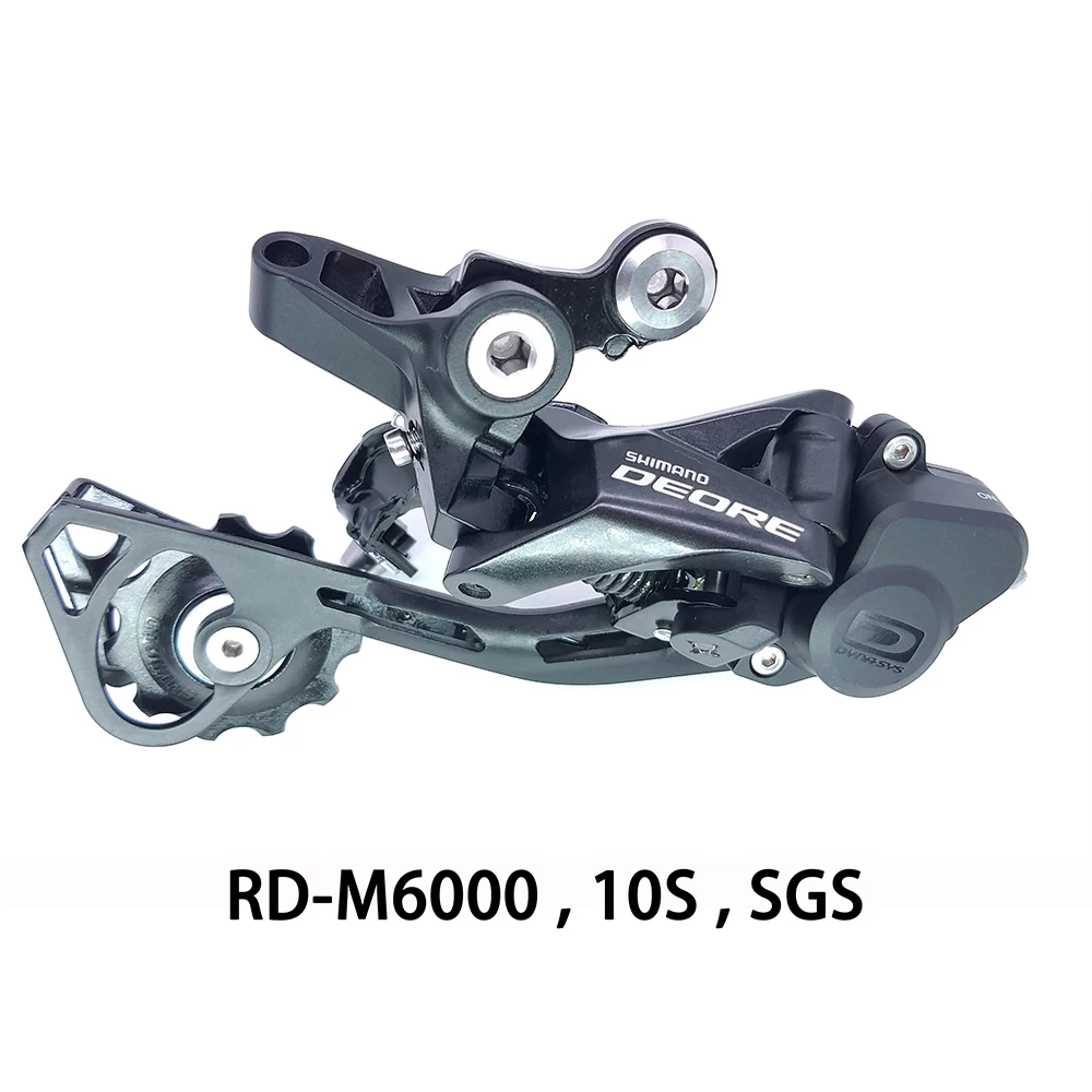 DEORE RD-M6000 Shadow задний переключатель для горного велосипеда GS SGS MTB переключатель 10 скоростей 20/30 скоростей Аксессуары для велосипеда