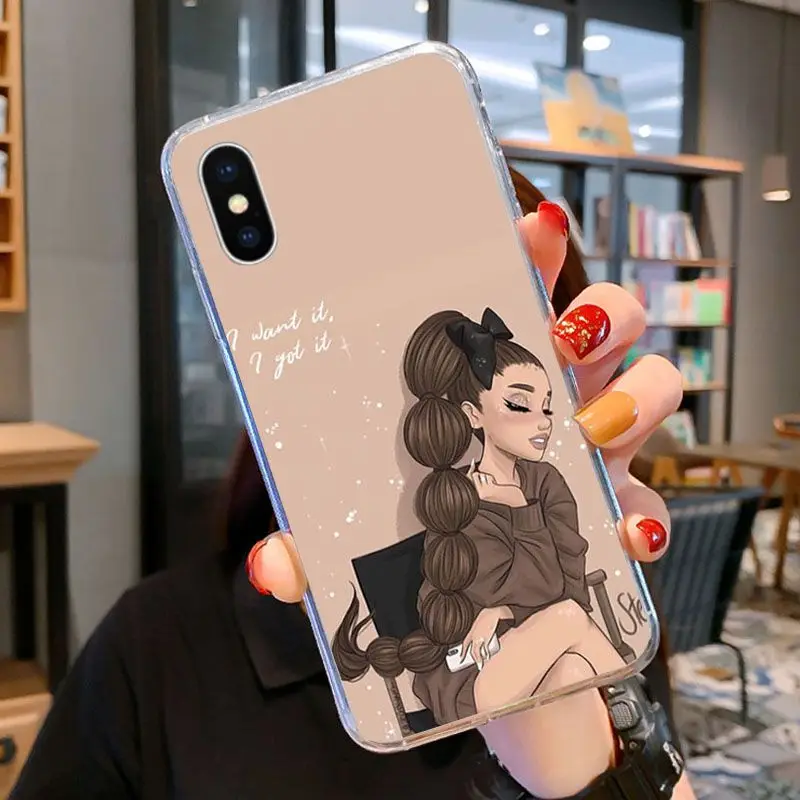 cartoon Ariana Grande God is a woman