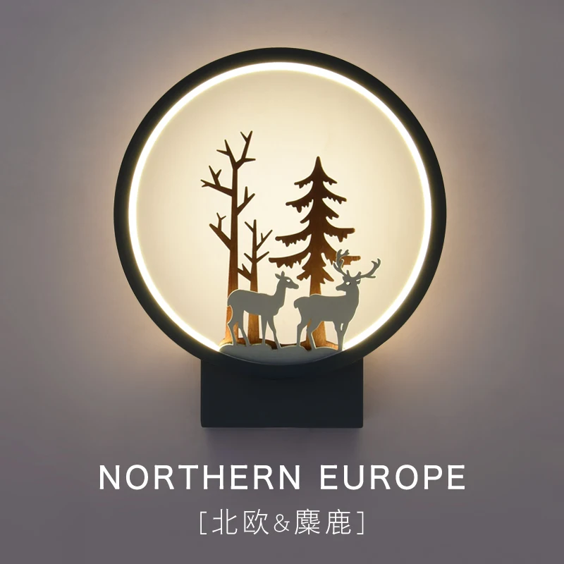 Светодиодный настенный светильник для комнаты чтения офисный и учебный