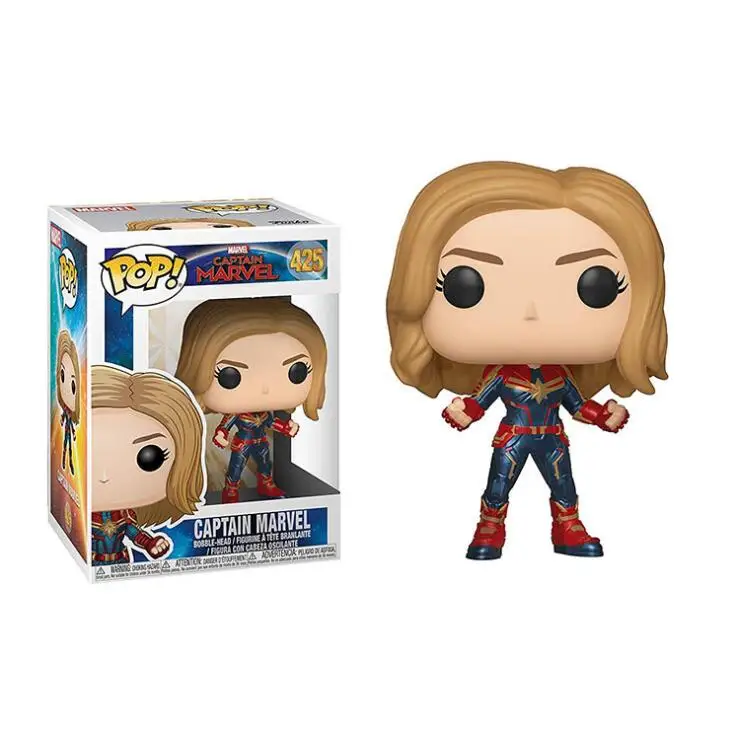 Funko POP Movie капитан Марвел виниловая кукла мальчик девочка друг день рождения